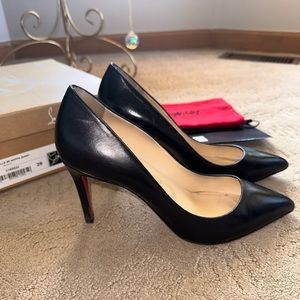Christian Louboutin Pigalle 85 Nappa Leather Heals Size 39
